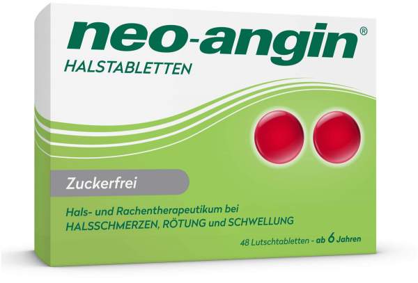 neo angin Halstabletten zuckerfrei 48 Lutschtabletten