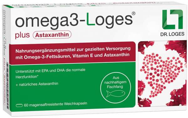 Omega3-Loges Plus Kapseln 60 Stück