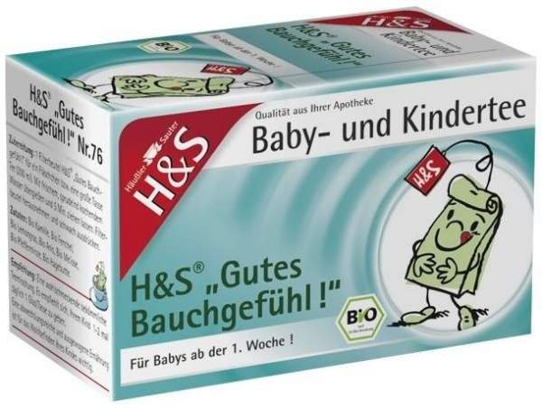 H&amp;S Gutes Bauchgefühl Bio Baby- und Kindertee