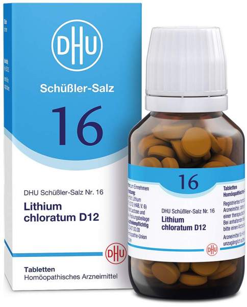 Dhu Schüßler-Salz Nr. 16 Lithium Chloratum D12 200 Tabletten