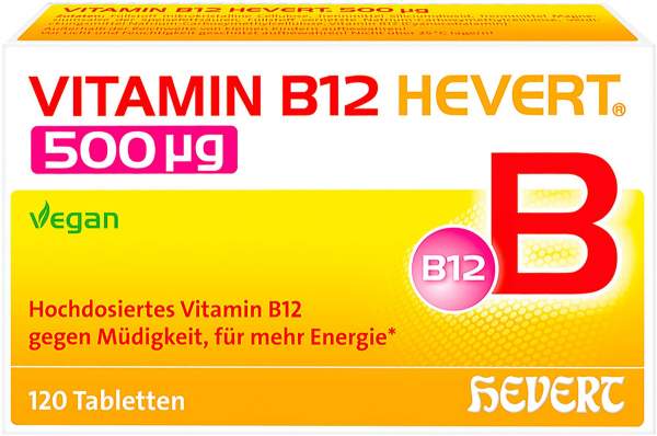Vitamin B12 Hevert 500 µg 120 Tabletten