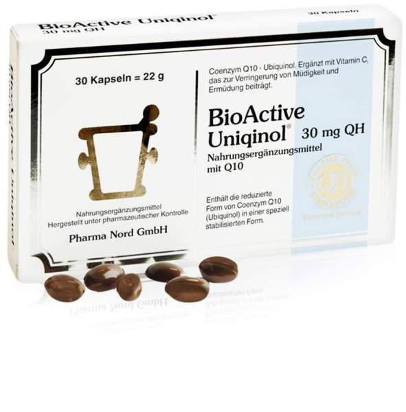 Bioactive Uniqinol 30 mg Qh Pharma Nord 30 Kapseln