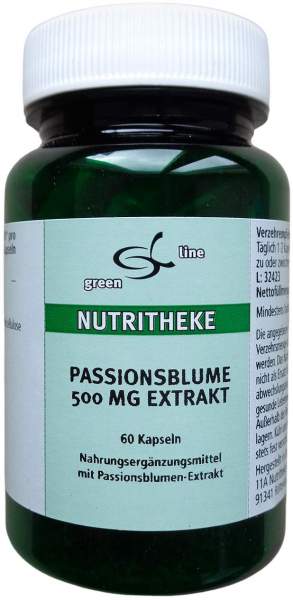 Passionsblume 500 mg Extrakt Kapseln 60 Stück