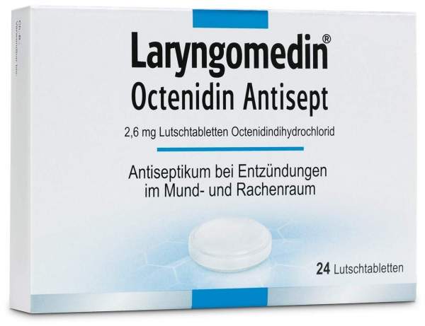 Laryngomedin Octenidin Antisept 2,6 mg Lutschtabl. 24 Stück