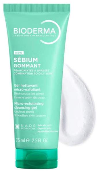 Bioderma Sebium Gommant Peeling Gel 75 ml