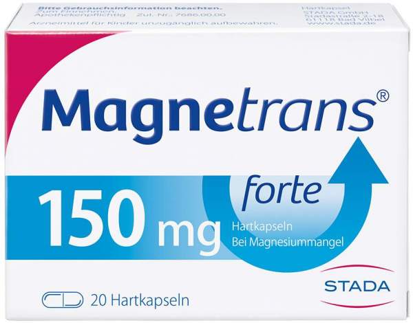 Magnetrans Forte 150 mg 20 Hartkapseln
