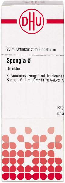 Dhu Spongia Urtinktur 20 ml D1