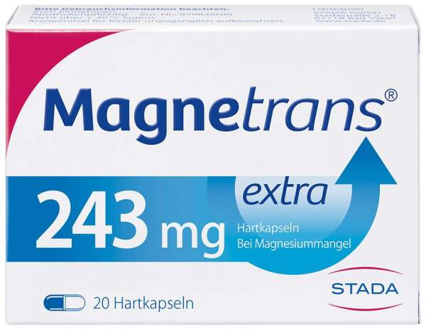 Magnetrans Extra 243 mg 20 Hartkapseln