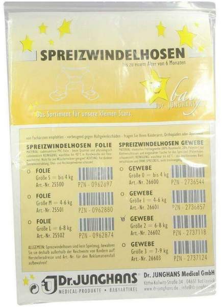 Spreizhöschen Gewebe Für Säuglinge Gr. 2