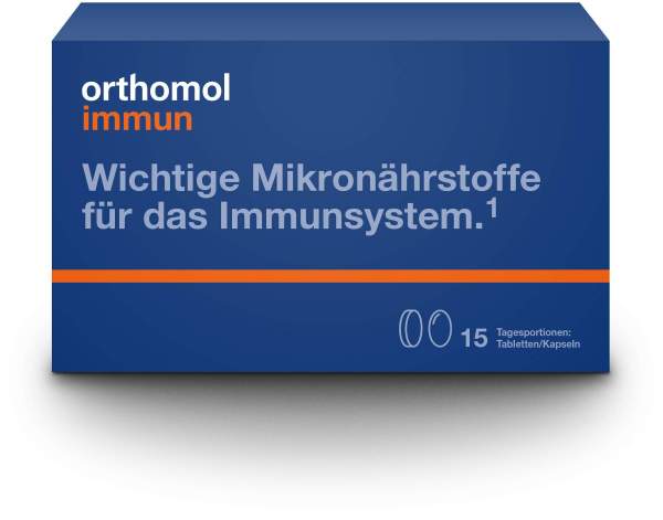 Orthomol Immun 15 Tabletten und Kapseln 1 Kombipackung