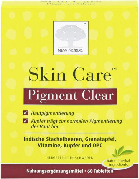 Skin Care Pigment Clear Tabletten 60 Stück