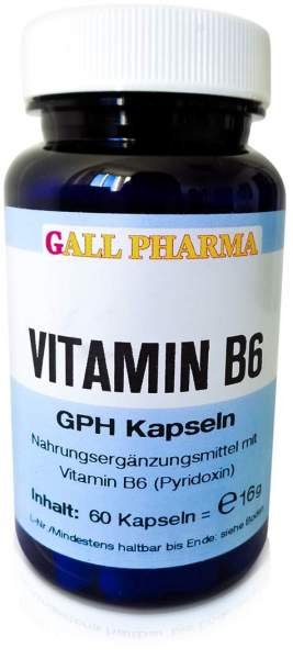 Vitamin B6 2,0 mg Gph Kapseln
