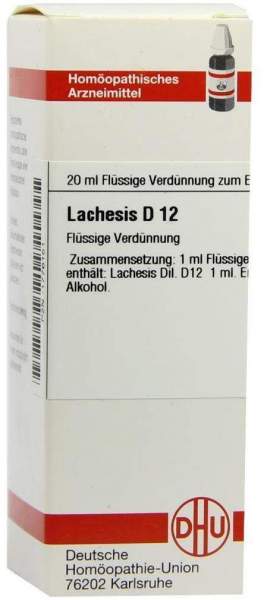 Dhu Lachesis D12 20 ml Dilution