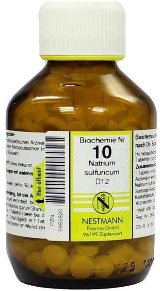 Biochemie 10 Natrium Sulfuricum D 12 400 Tabletten
