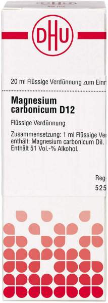 Dhu Magnesium Carbonicum D12 Dilution 20 ml