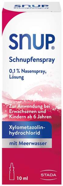 Snup Schnupfenspray 0,1 % Nasenspray 10 ml