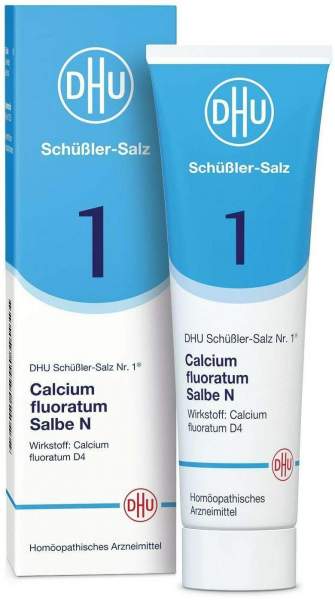 DHU Schüßler-Salz Nr. 1 Calcium fluoratum N D4 Salbe 50 g
