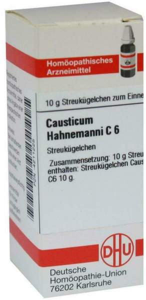 Dhu Causticum Hahnemanni C6 10 G Globuli