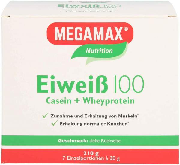 Eiweiss 100 Erdbeer Megamax 7 X 30 G Pulver