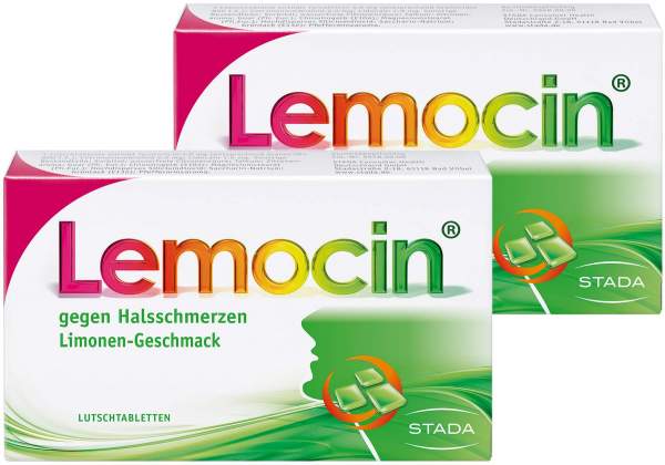 Lemocin gegen Halsschmerzen 2 x 50 Lutschtabletten