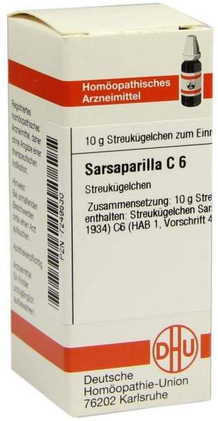 Dhu Sarsaparilla C6 10 G Globuli