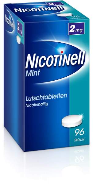 Nicotinell Lutschtabletten 2 mg Mint 96 Stück