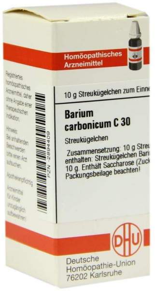 Barium Carbonicum C 30 Globuli