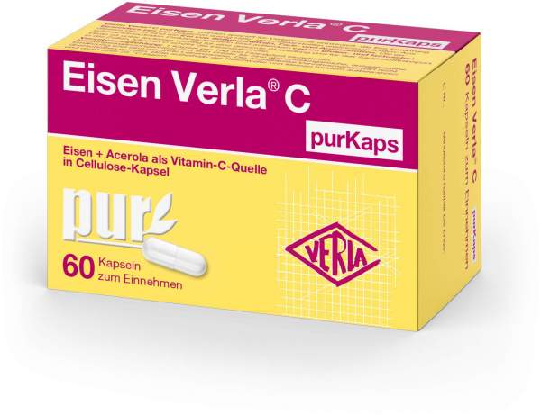 Eisen Verla C purKaps 60 Kapseln