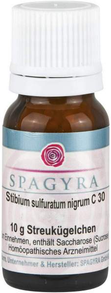 Stibium Sulfuratum Nigrum C 30 Globuli 10 G
