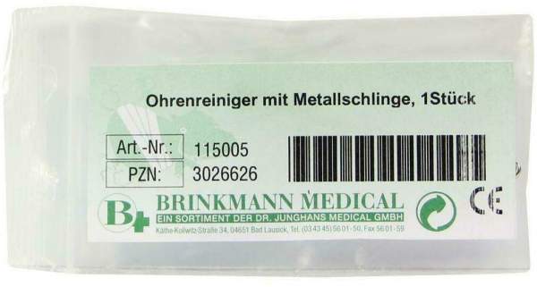 Ohrenreiniger Mit Metallschlinge 1 Stück