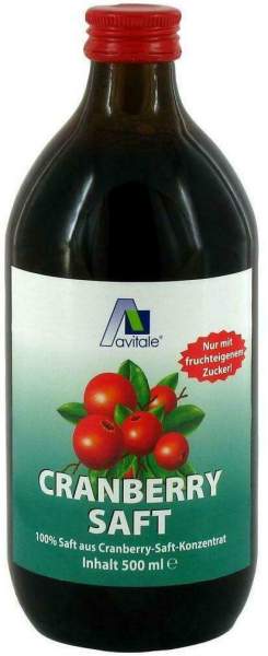Cranberry-Saft 100% Frucht 500 ml