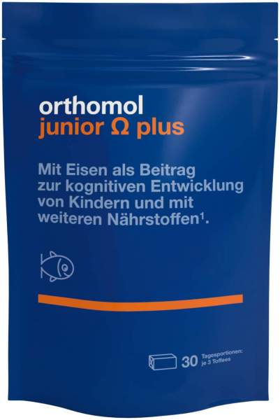 Orthomol Junior Omega Plus 90 Kaudragees