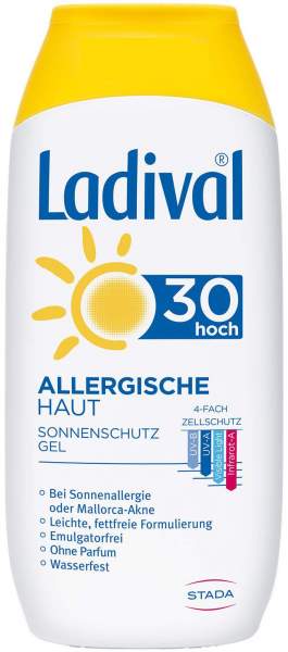 Ladival Sonnenschutz Gel Allergische Haut LSF 30 200 ml