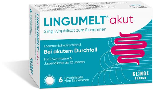 Lingumelt Akut 2 mg Lyophilisat zum Einnehmen 6 Stück