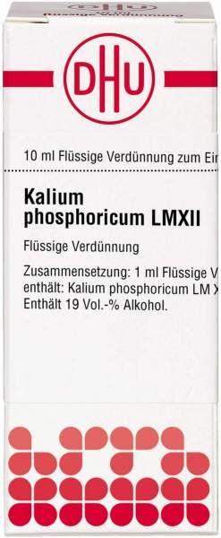 Dhu Kalium Phosphoricum Lmxii Dilution 10 ml