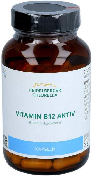 Vitamin B12 Aktiv Methylcobalamin Kapseln 120 Stück