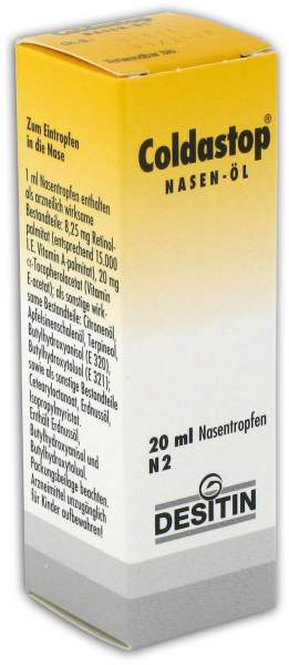Coldastop Nasenöl 20 ml Nasentropfen
