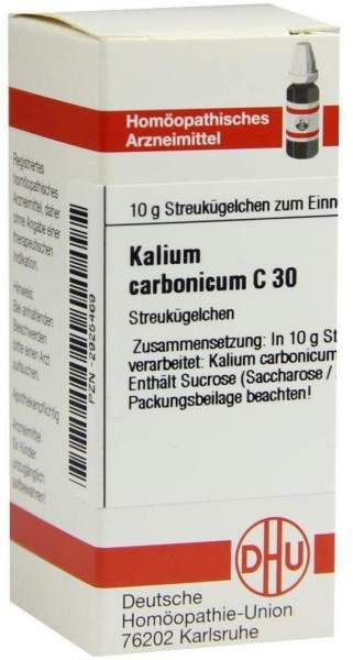 DHU Kalium carbonicum C30 10 g Globuli