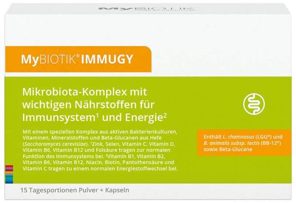 Mybiotik Immugy - Für Immunsystem und Energie Kombipackung 15...