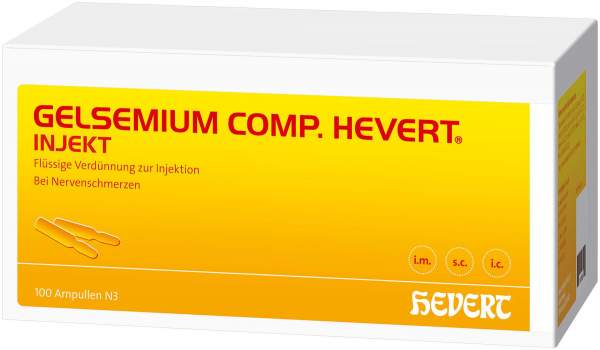 Gelsemium Comp. Hevert Injekt 100 Ampullen