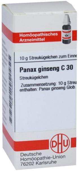 DHU Panax ginseng C30 Globuli