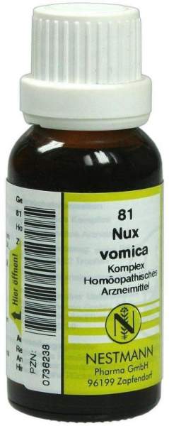 Nux Vomica Komplex Nr. 81 20 ml Dilution