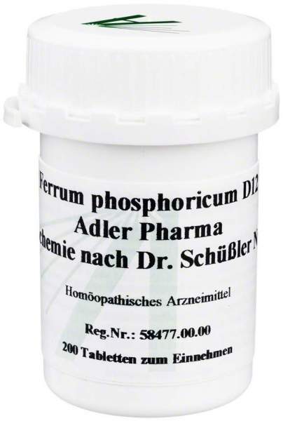 Biochemie Adler 3 Ferrum Phosphoricum D12 200 Tabletten