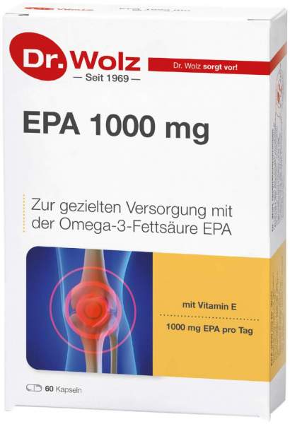 Epa 1000 mg Dr.Wolz Kapseln 60 Stk