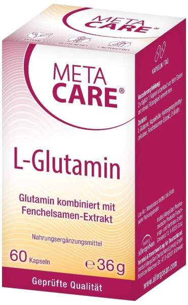 Metacare L-Glutamin 60 Kapseln