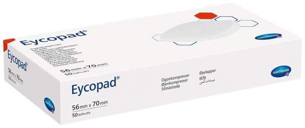 Eycopad Augenkompressen 56x70mm Unsteril