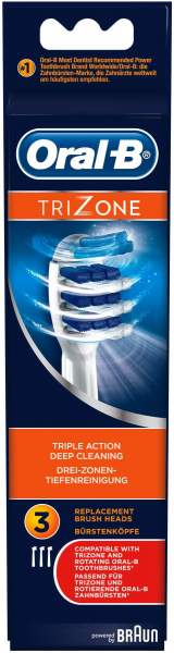 Oral B Trizone Aufsteckbürsten 3er Set