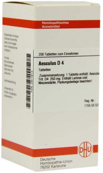 Aesculus D 4 200 Tabletten