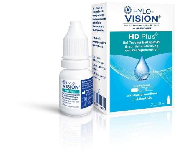 Hylo Vision HD Plus Augentropfen 2 x 15 ml