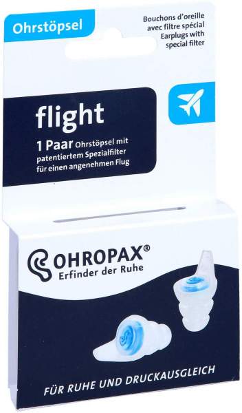 Ohropax Flight Ohrstöpsel Mit Filter